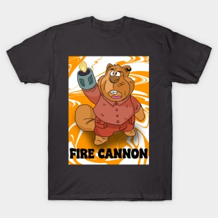 Bear fire cannon T-Shirt